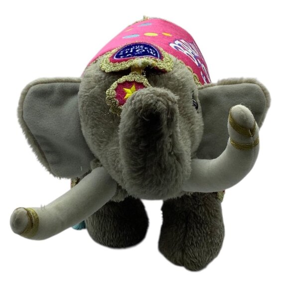 Vtg Ringling Bros. & Barnum & Bailey Circus Plush Elephant Stuffed Toy 19" Long - Picture 2 of 7